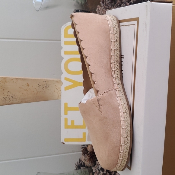 Charter Club Women's Joliee Blush Micro Flat Shoes Size 8M - Picture 3 of 10